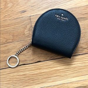 kate spade half moon wallet NWT